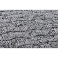 Cama Box King: Colchão Molas Ensacadas Black Graphite + Base Crc Suede Gray (193x203)