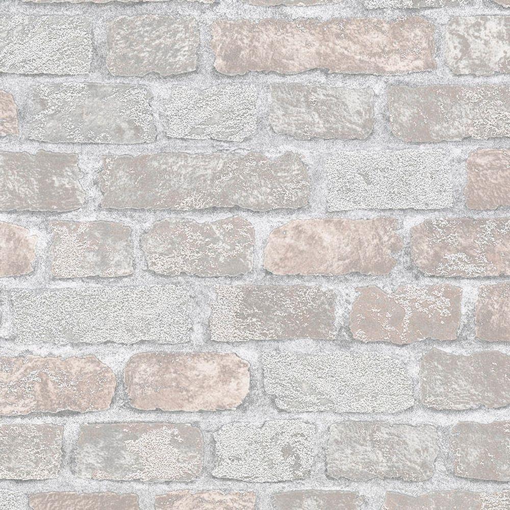 Papel De Parede Imagine Brick Wall 58410 Rolo 10m X 0,53m - 1