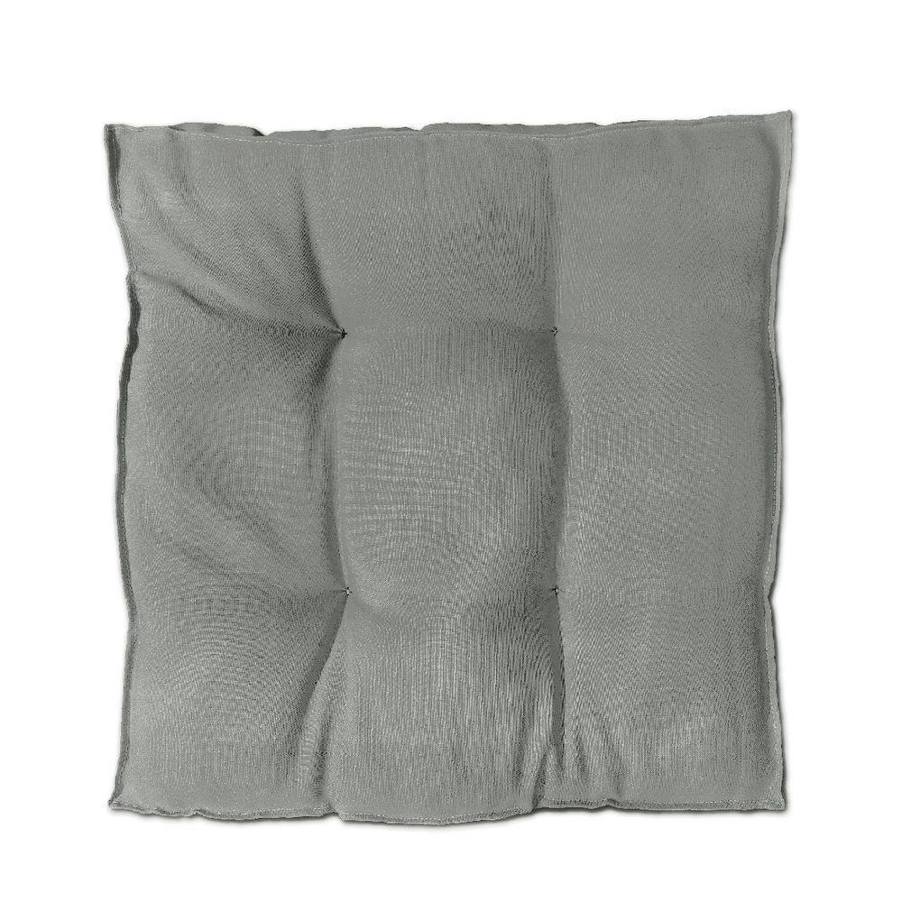 Almofada Futon Decoração 50x50 Cm Modelos Cinza Claro - 5