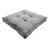 Almofada Futon Decoração 50x50 Cm Modelos Cinza Claro - 1