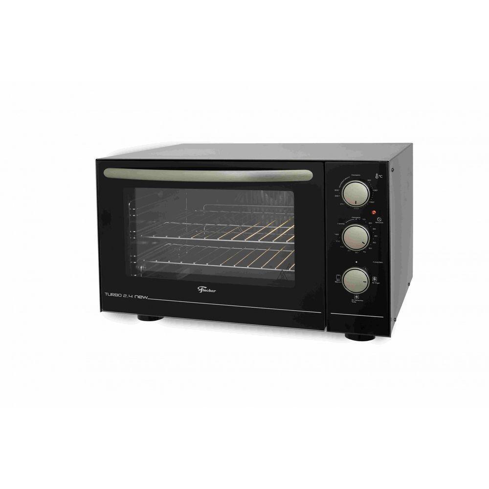 Forno Elétrico Fischer Turbo 2.4 New De Bancada 48L Com Air Fryer 127V - 2