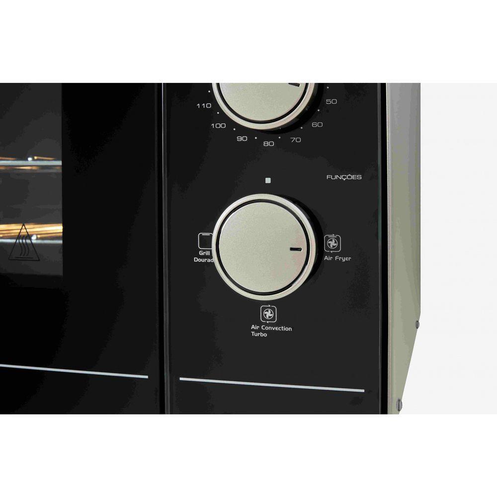 Forno Elétrico Fischer Turbo 2.4 New De Bancada 48L Com Air Fryer 127V - 5