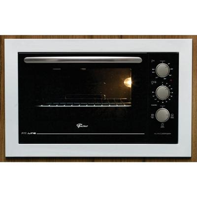 Forno Elétrico de Embutir Fischer Fit Line 48L 1775W Autolimpante Branco 220V