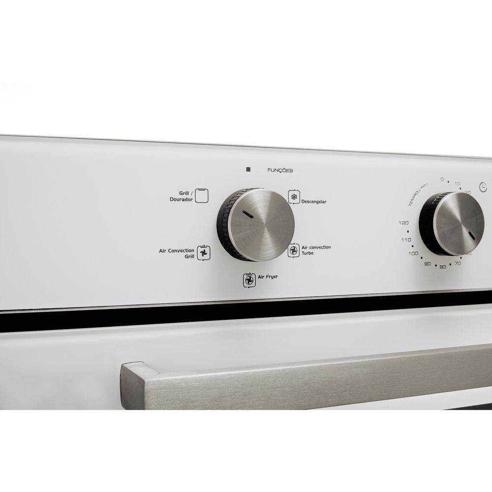 Forno Elétrico Fischer Embutir 50L Com Air Fryer Branco 127V - 4