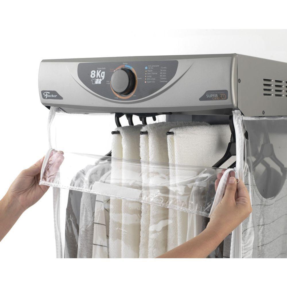 Secadora De Roupas Fischer Super Ciclo 8kg Prata 127V - 2