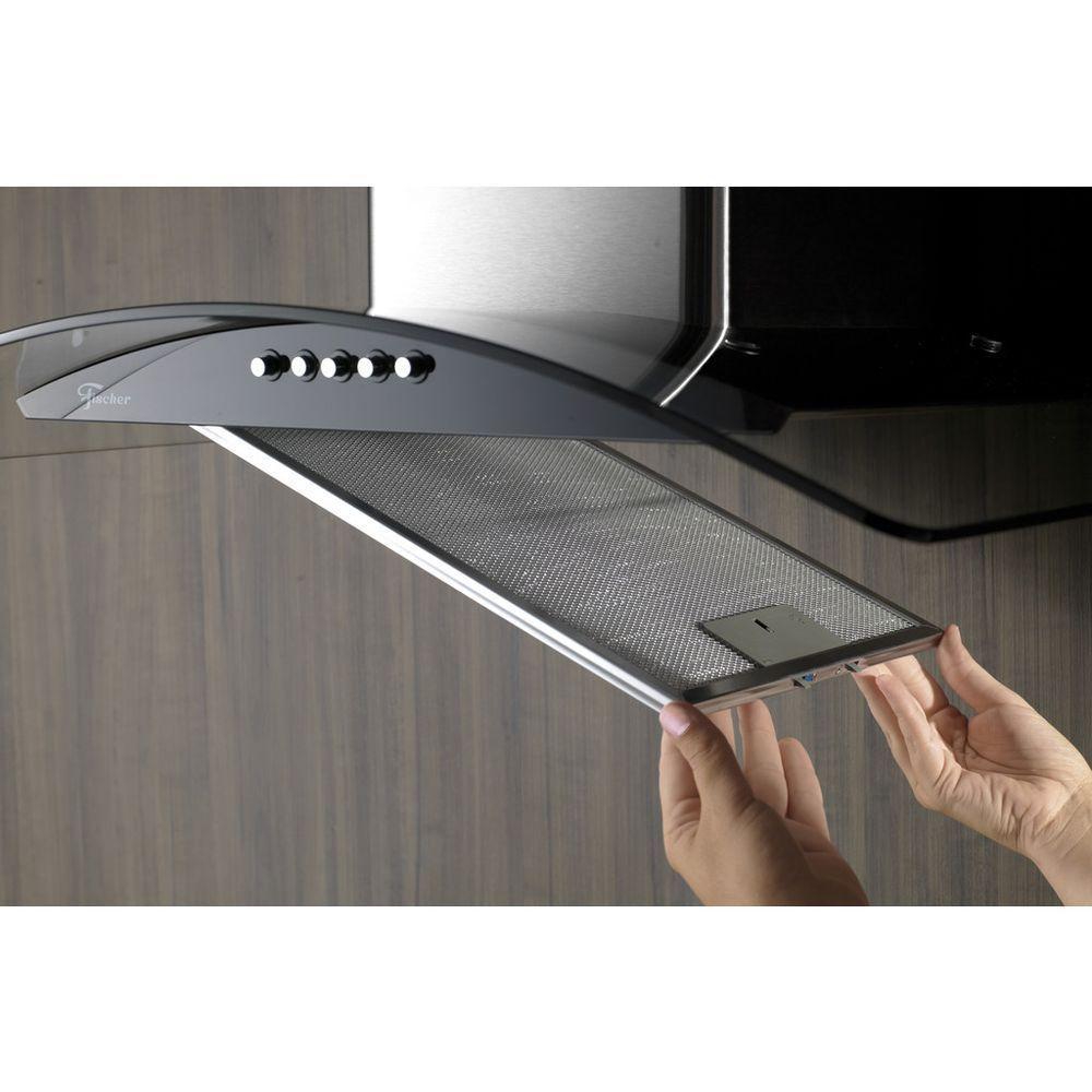 Coifa de Parede Fischer Fit 60cm Vidro 220V - 2