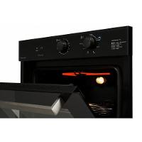 Forno A Gás Fischer De Embutir 50L Com Grill Preto 127V