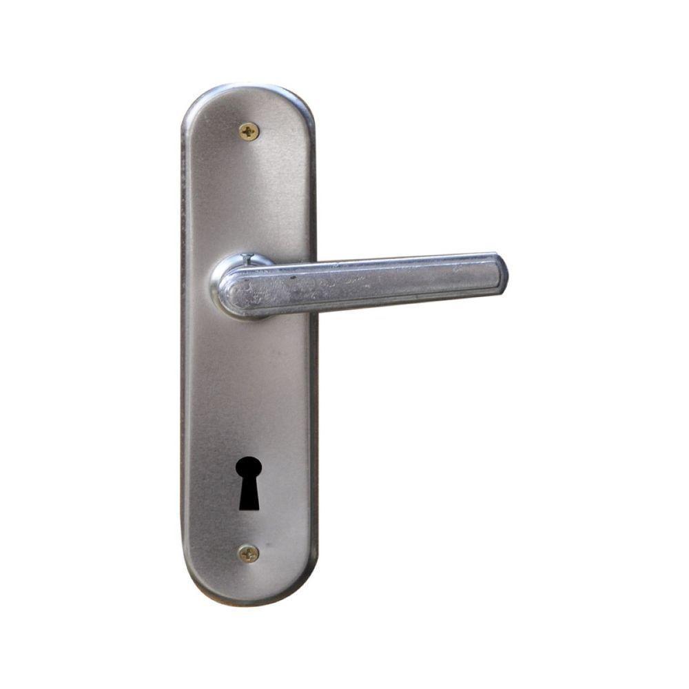 Kit Porta Lisa Mescla 70 X 2.10 Batente Misto 11cm Fechadura Comum Lado Esquerdo - Hale - 3