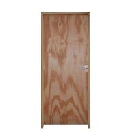 Porta Lisa Mescla Batente Ecológico 09 Cm Fechadura Modena Wc Cromada 82 X 2.10 Esquerdo - Hale - 1