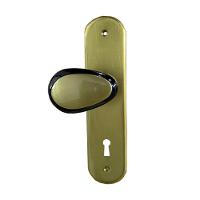 Kit Porta Lisa Mescla 92 X 210 Batente Ecológico 11cm Fechadura Interna Lado Direito - Hale - 3