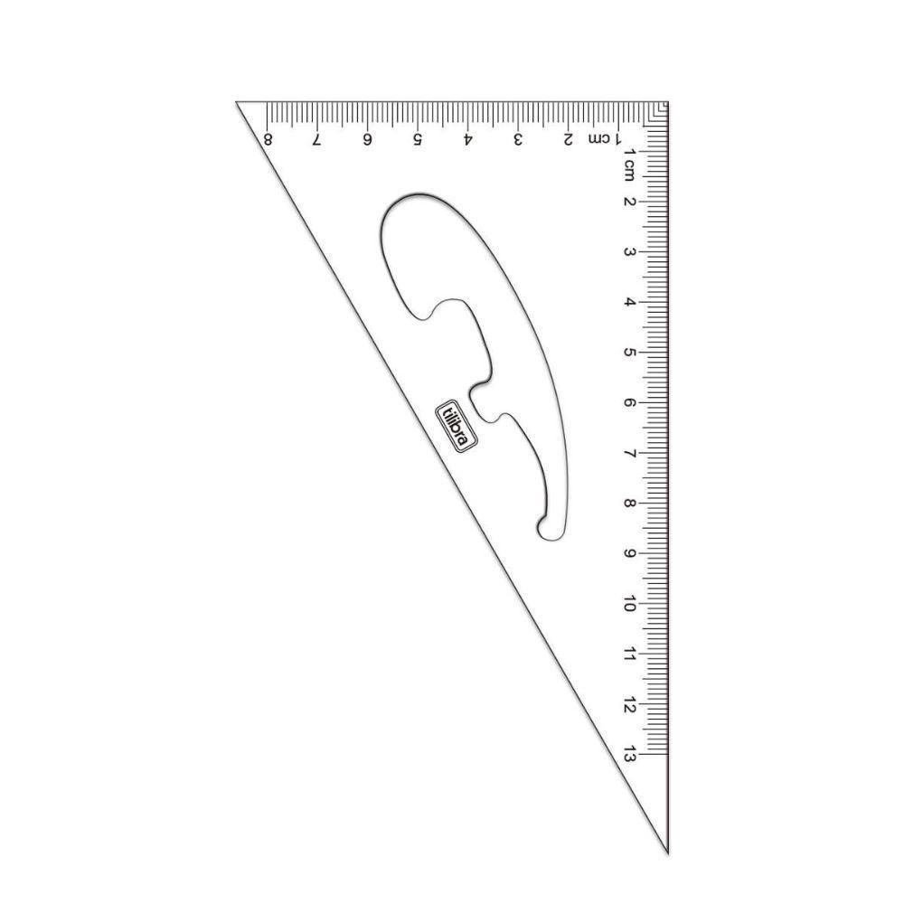 Esquadro Escolar N.16 60 Graus Académie Tilibra - 2