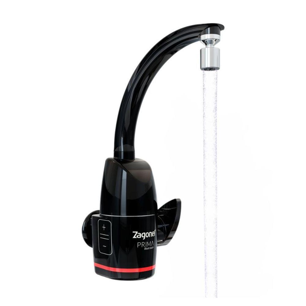 Torneira Eletronica Prima Touch Black 5500w X 127v Zagonel - 5
