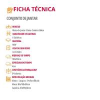 Mesa De Jantar Eloise Tampo Mdf Vidro Com 6 Cadeiras Moderna Veludo Marrom/off White/naturale - 6