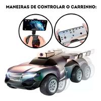 Carrinho Controle Remoto Com Câmera Wifi Carro Recarregável Gradiente - 5