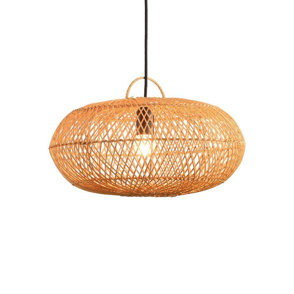 Lustre Pendente Skylight ôtaki 4047 P Rattan E27 Bivolt - 1