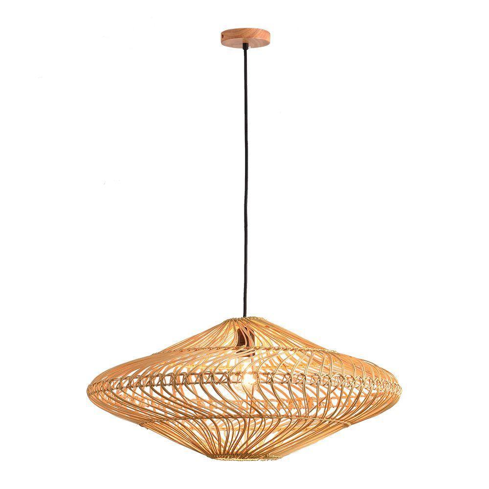 Lustre Pendente Skylight ôtaki 4045 M Rattan E27 Bivolt - 3
