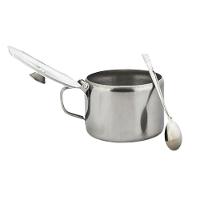 Açucareiro Inox Com Tampa E Colher Decorada 450ml - 8