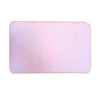 Tapete Banheiro Macio Poliester 40 X 60 Cm Antiderrapante Rosa - 1