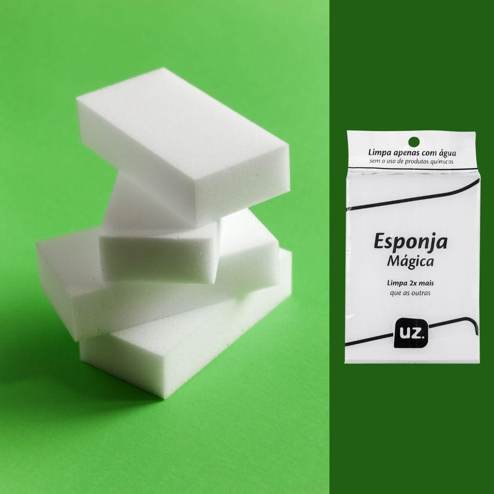 Kit 5 Esponja Mágica Bucha Espuma Tira Mancha Limpa Tudo - 4