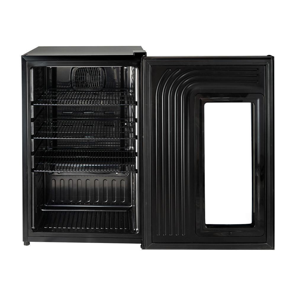 Cervejeira Expositor Vertical HQ 100 Litros Frost Free Inox Titanium HQ-100CEVPVFFI 127V - 7