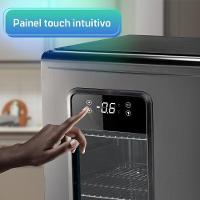 Cervejeira Expositor Vertical HQ 100 Litros Frost Free Inox Titanium HQ-100CEVPVFFI 127V - 9