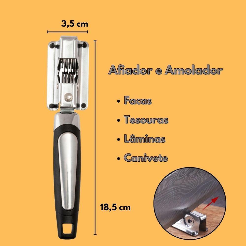 Afiador Amolador Facas Tesouras Lâmina Profissional - 6