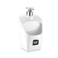 Dispenser Porta Detergente Esponja Organizador Pia 500ml Branco - 1