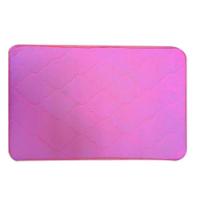 Tapete Banheiro Macio Poliester 40 X 60 Cm Antiderrapante Pink - 1