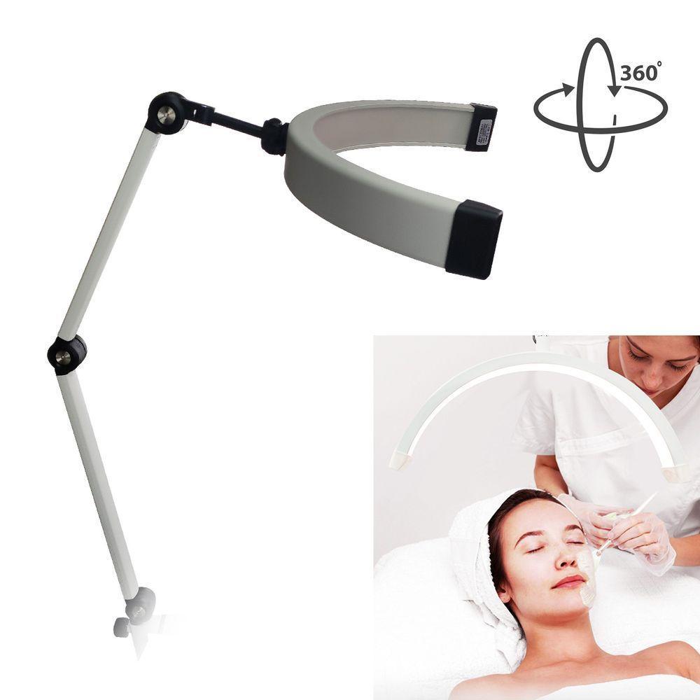 Cópia - Luminaria Estetica Mesa Suporte Celular 3 Tons Ajustavel Meia Lua Spa Dentista Salao Beleza - 4