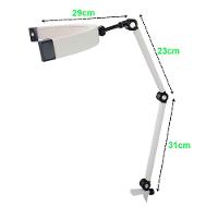 Cópia - Luminaria Estetica Mesa Suporte Celular 3 Tons Ajustavel Meia Lua Spa Dentista Salao Beleza - 8