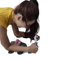 Rolo Abdominal Roda Musculaçao Exercicio Ombro Braço Academia Prancha Lombar Costas Fortalecimento Treino Musculo - 6