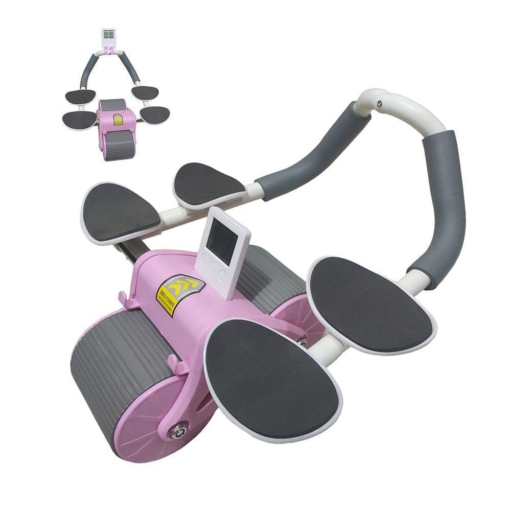 Rolo Abdominal Roda Exercicio Musculaçao Academia Fortalecimento Treino Atividade Fisica - 1