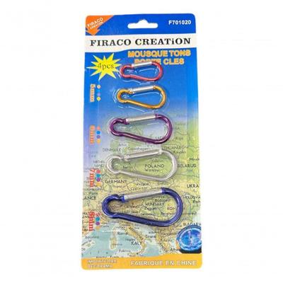 Cartela Chaveiro Com 5 Unidades Multiuso