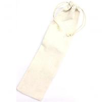 Kit 70 Saco Algodão Cru Liso Ecológico Para Canudo Talheres - 2