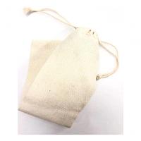 Kit 70 Saco Algodão Cru Liso Ecológico Para Canudo Talheres - 3