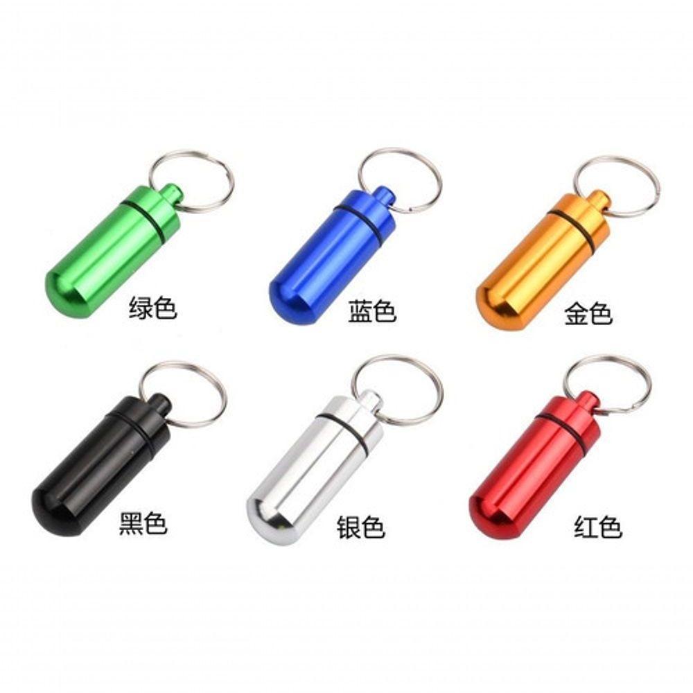 12 Chaveiro Porta Comprimido Mini Criativo - Pacote - 6