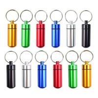 12 Chaveiro Porta Comprimido Mini Criativo - Pacote - 2