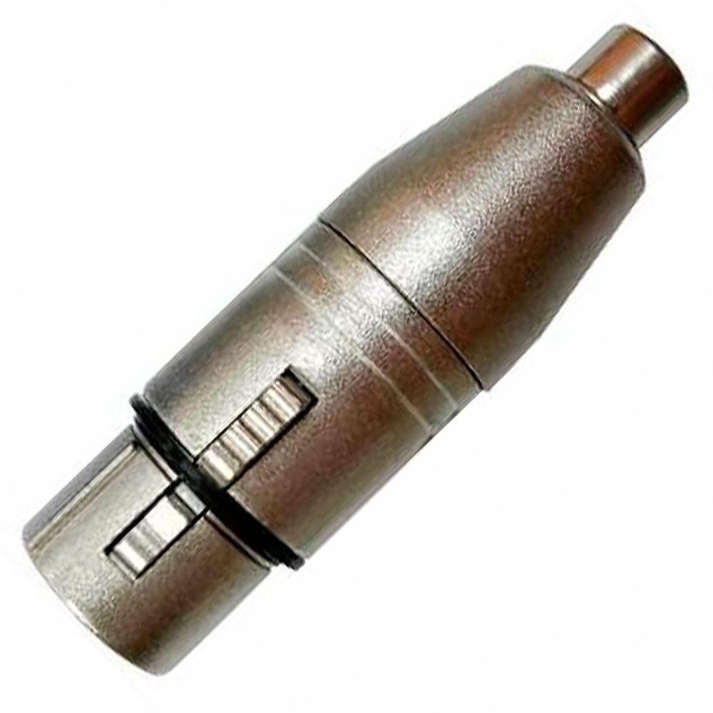 Adaptador Rca Fêmea P-xlr 3p Fêmea Niq. Wc 244 Ad 02 Unidades Wireconex [f108] - 2