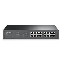 Switch Gigabit Easy Smart 10/100/1000 C/ 16 Portas (sendo 8 Poe) Tl-sg1016pe Smb - 1
