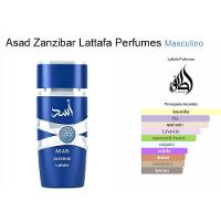 Asad Zanzibar De Lattafa Perfumes Arabe | Perfume Masculino 100ml - 4