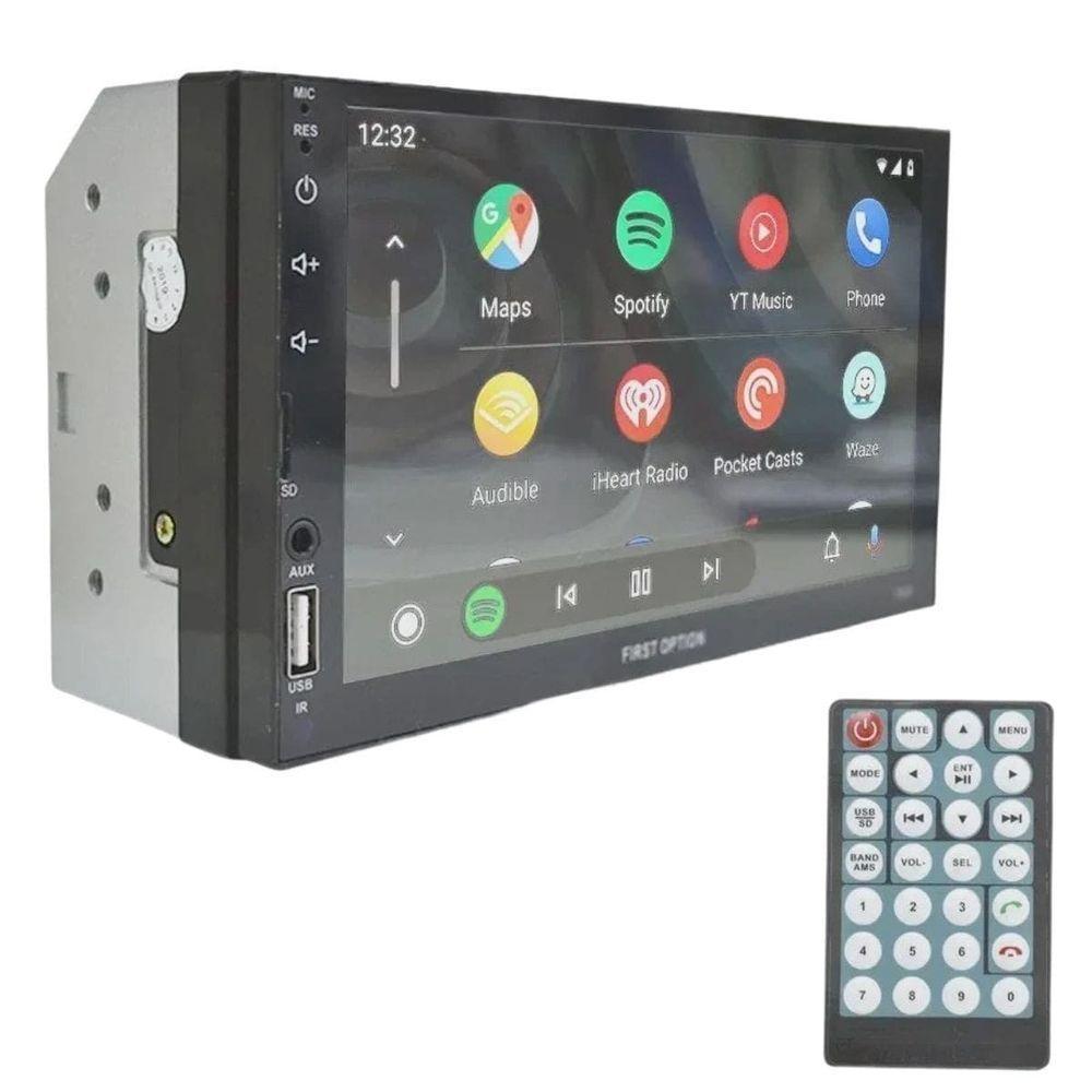 Central Multimídia Mp5 2 Din Vectra Gt-x Câmera Ré Tela - 3