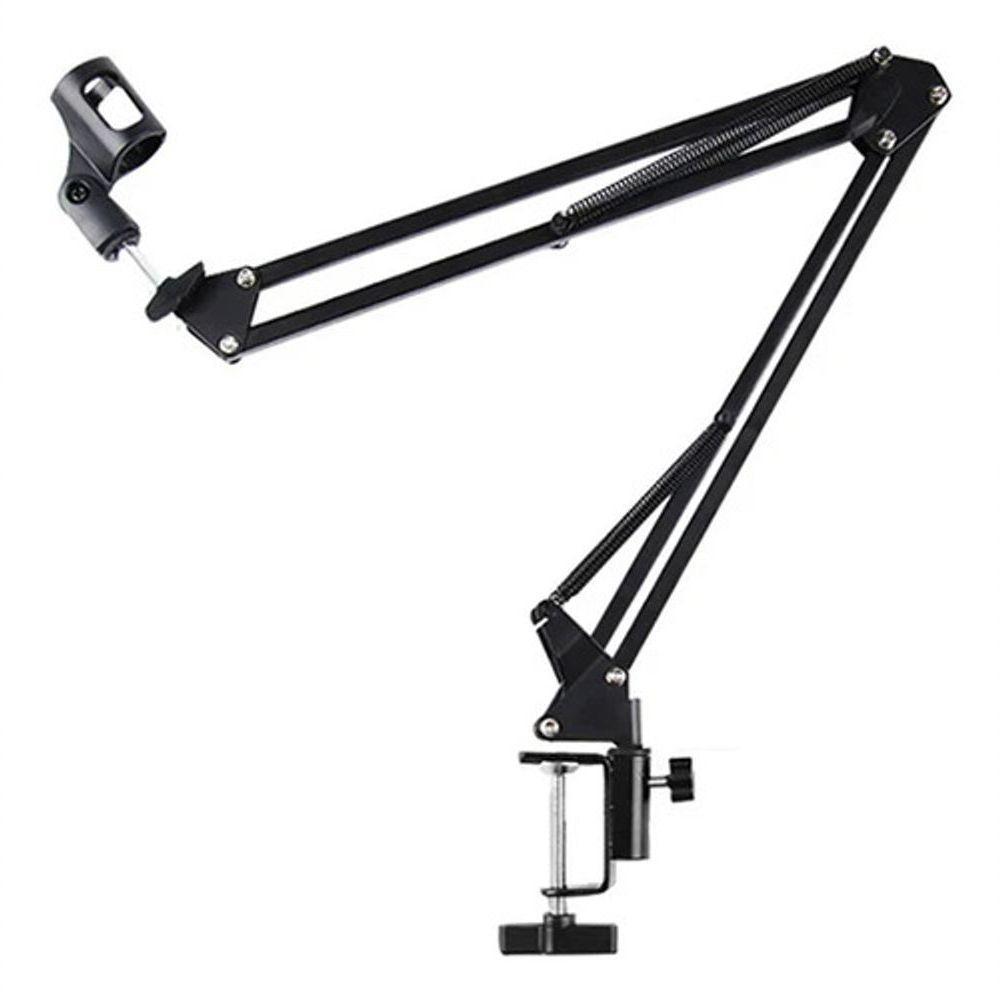 Braço Suporte Pedestal De Mesa Articulado Para Microfones - 1