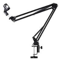 Braço Suporte Pedestal De Mesa Articulado Para Microfones - 1