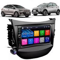 Central Multimídia 2 Din MP5 HB20 2012/20 Câmera Moldura - 1