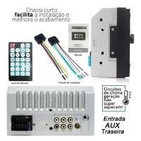 Central Multimídia 2 Din MP5 HB20 2012/20 Câmera Moldura