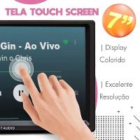 Central Multimídia 2 Din MP5 HB20 2012/20 Câmera Moldura - 5