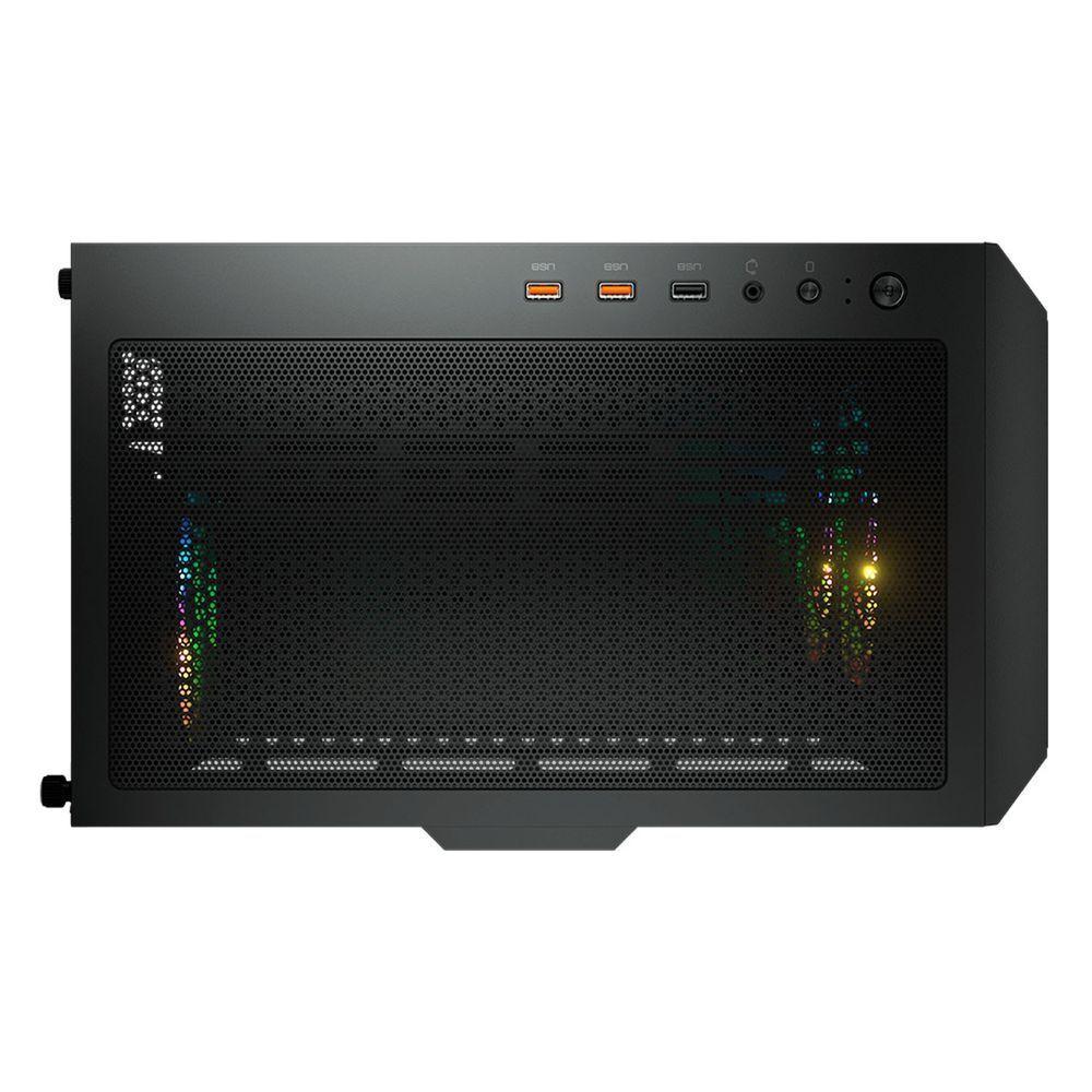Gabinete Gamer Cougar Duoface Rgb, Mid Tower, Vidro Temperado, Preto - 385zd10.0001 - 5