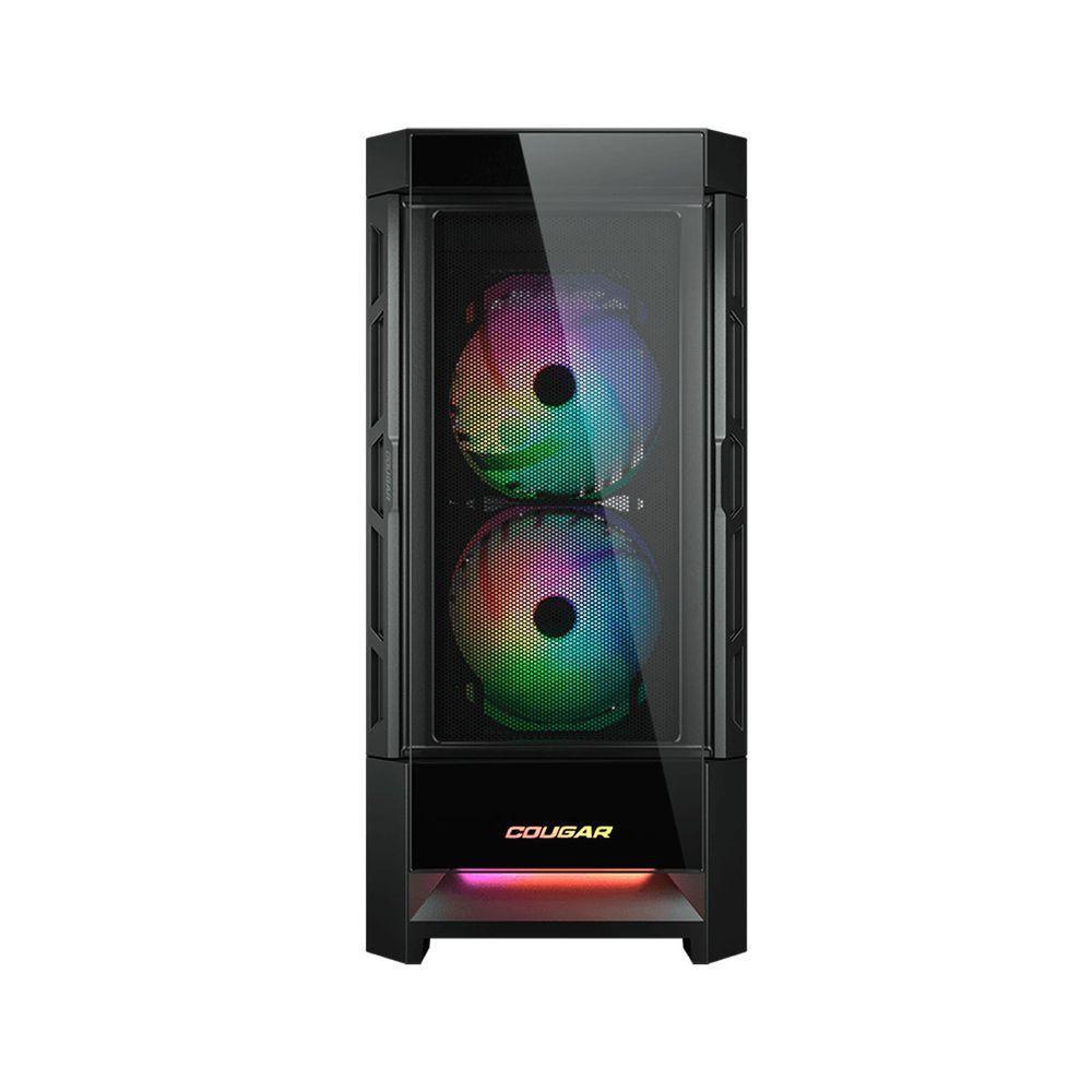 Gabinete Gamer Cougar Duoface Rgb, Mid Tower, Vidro Temperado, Preto - 385zd10.0001 - 8