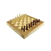 Jogo De Xadrez E Damas 2 Em 1 Profissional Hoyle Games Tabuleiro Grande 39x39cm Peças Em Madeira Com 2 Gavetas - 2