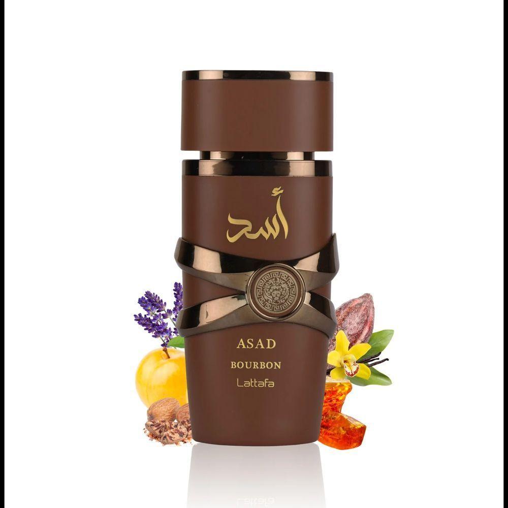 Lattafa Asad Bourbon Edp | Arabe Masculino 100ml - 5